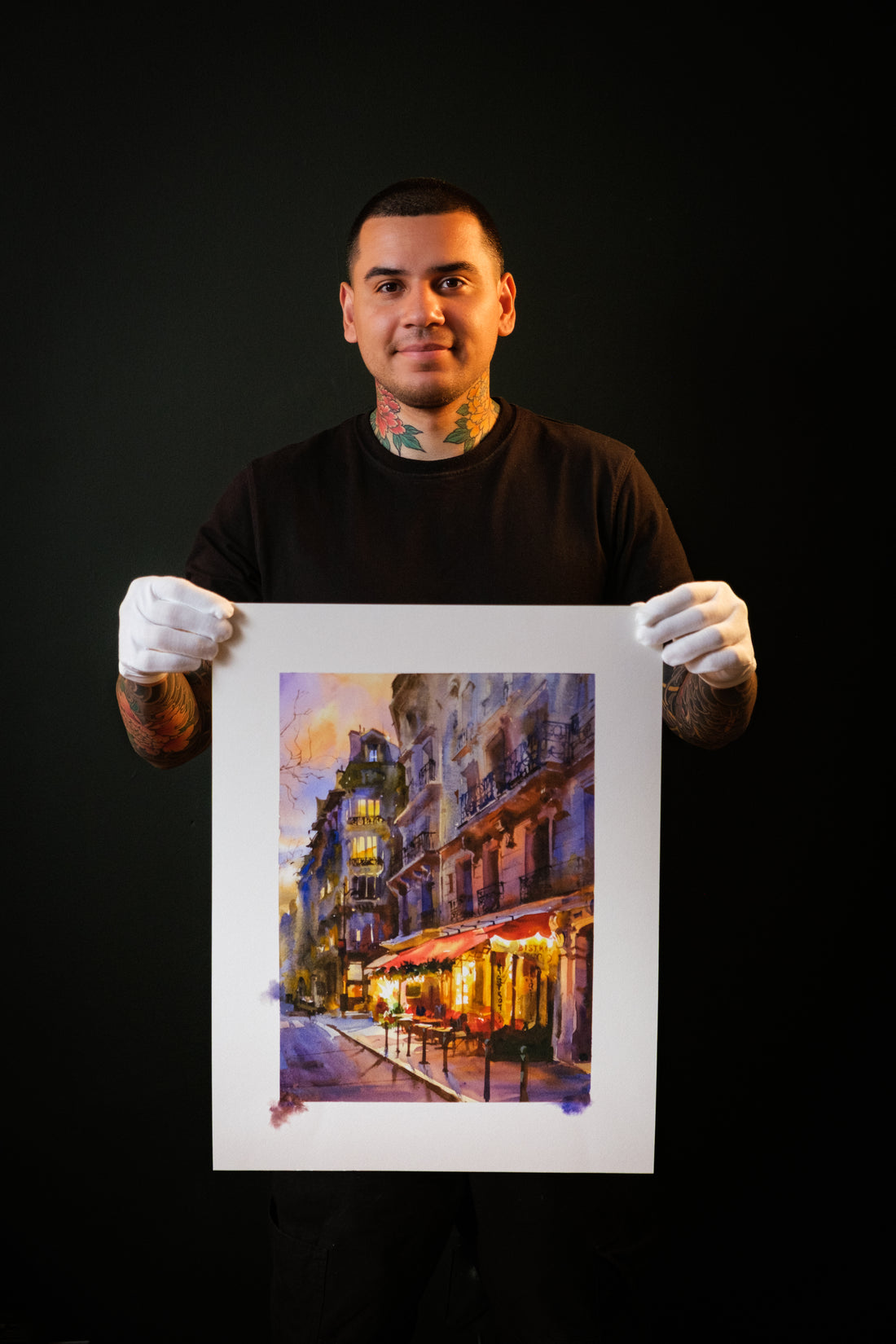 PARIS - LUEUR DE PARIS - WATERCOLOR PRINT (LIMITED EDITION)