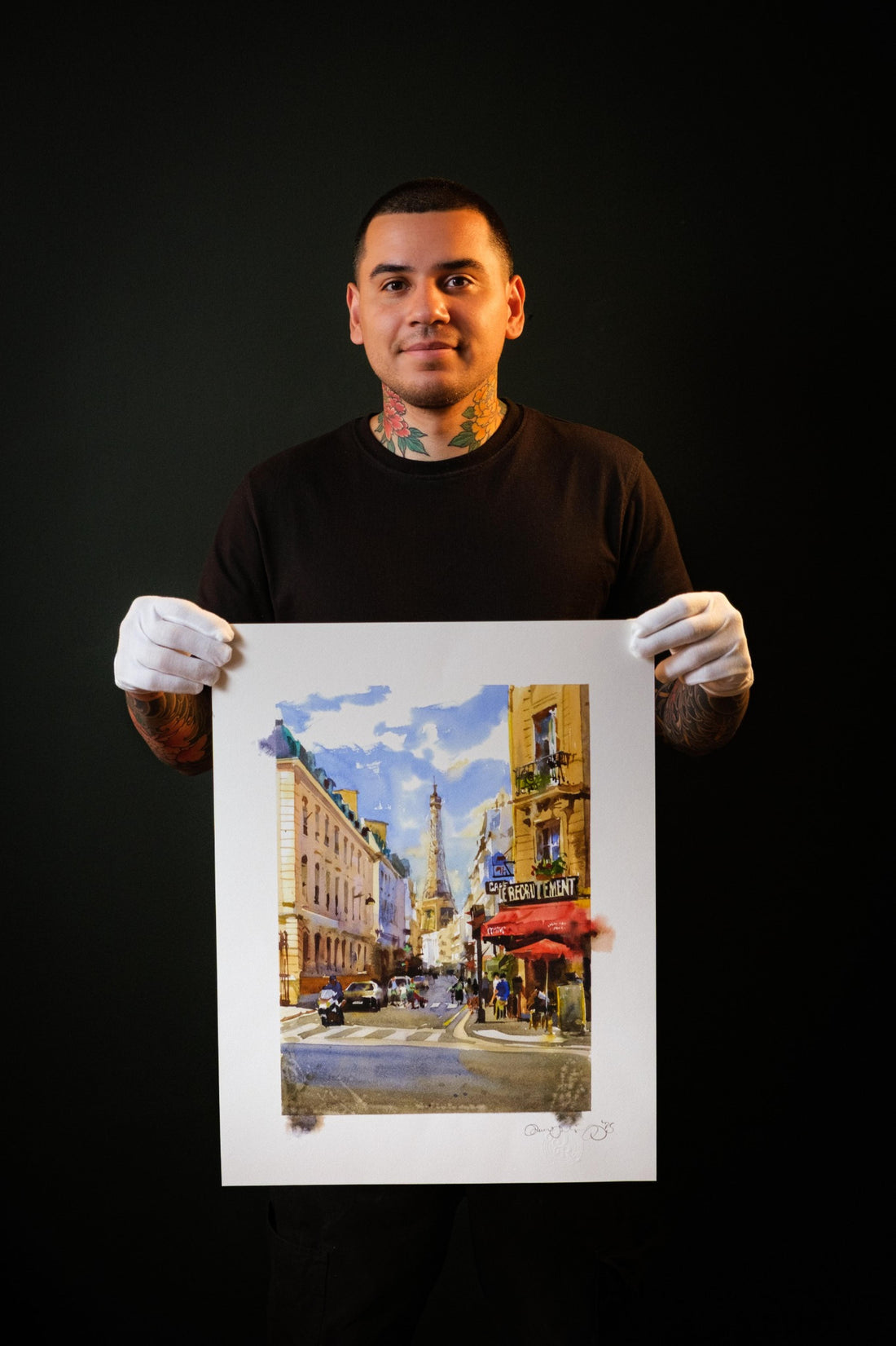 PARIS - LA TOUR EIFFEL - WATERCOLOR PRINT (LIMITED EDITION)