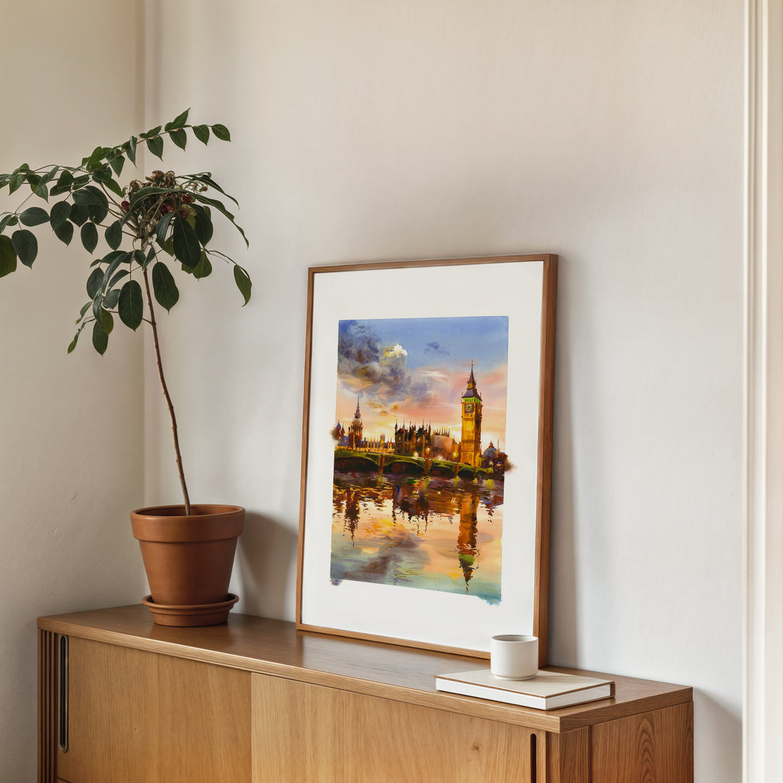 LONDON - BIG BEN - WATERCOLOR PRINT (LIMITED EDITION)