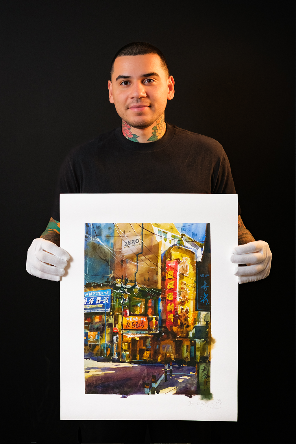 JAPAN - HIKARI TO KAGE (光と影) - WATERCOLOR PRINT (LIMITED EDITION)