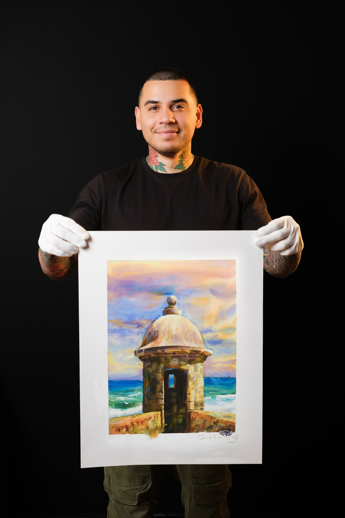 PUERTO RICO - EL MORRO - WATERCOLOR PRINT (LIMITED EDITION)