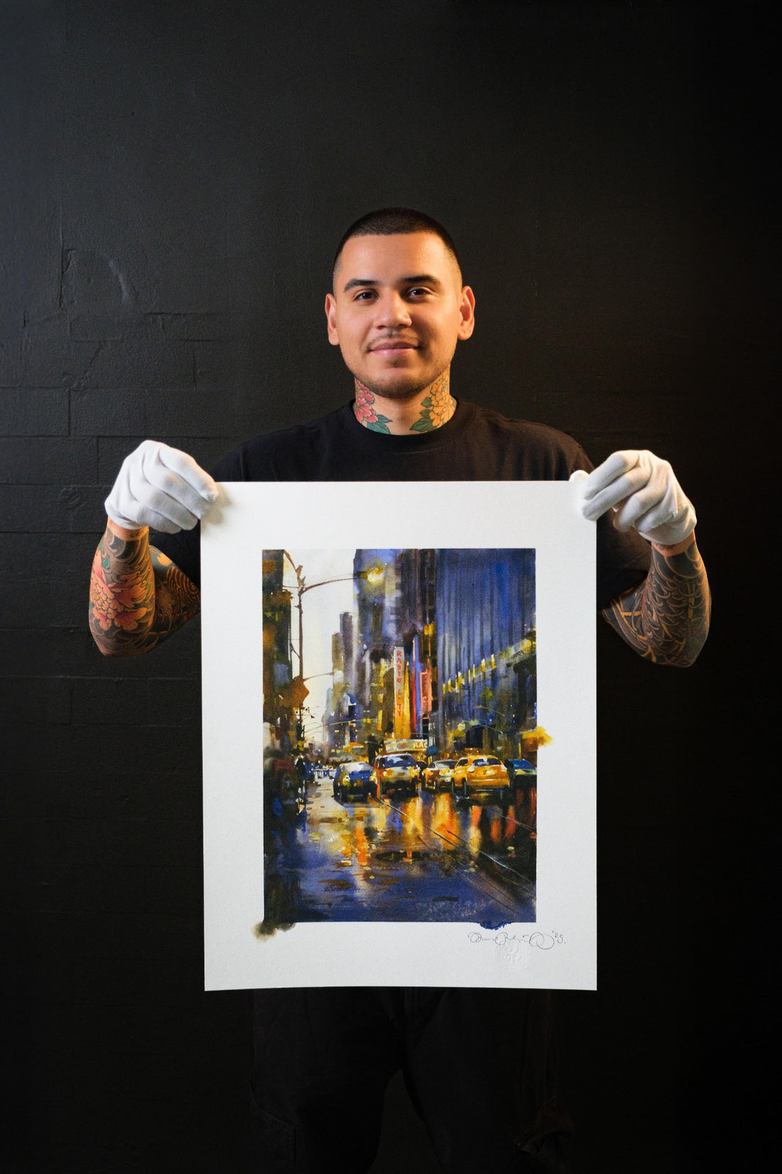 NYC - RADIO CITY - WATERCOLOR PRINT (LIMITED EDITION)