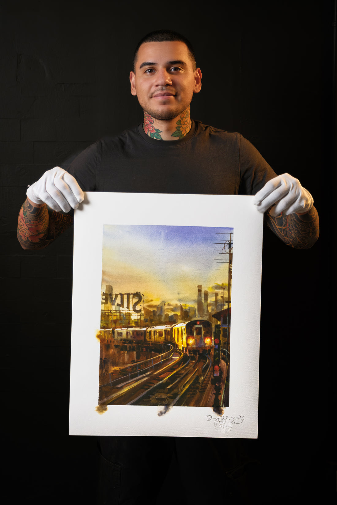 NYC - SUBWAY DREAMS - WATERCOLOR PRINT (LIMITED EDITION)
