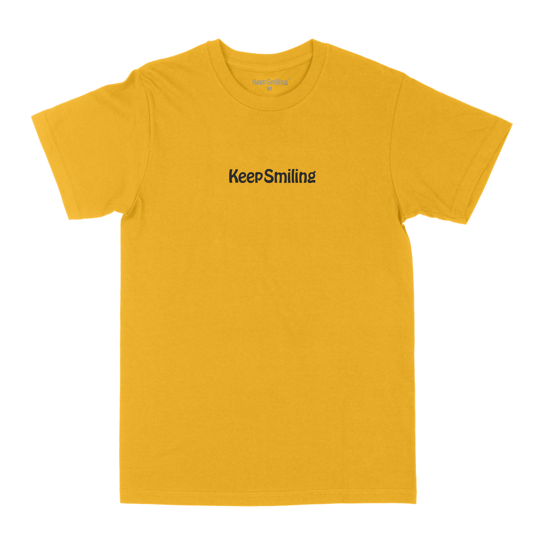 Keep Smiling Wordmark - T-Shirt (Subway Line)