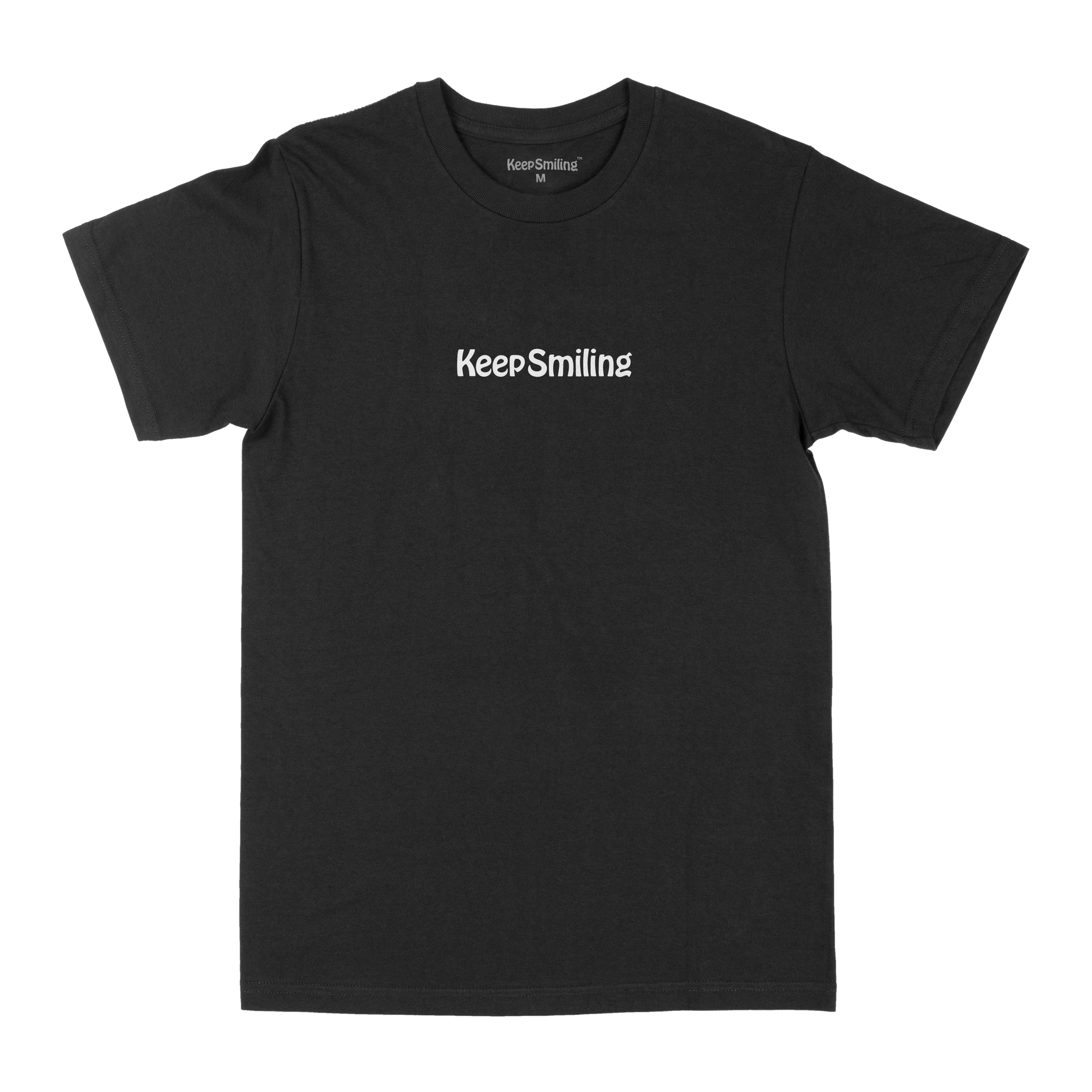 Keep Smiling Wordmark - T-Shirt (Classics)