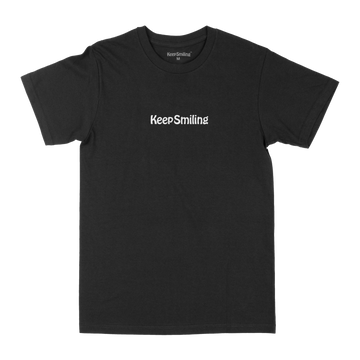 Keep Smiling Wordmark - T-Shirt (Classics)