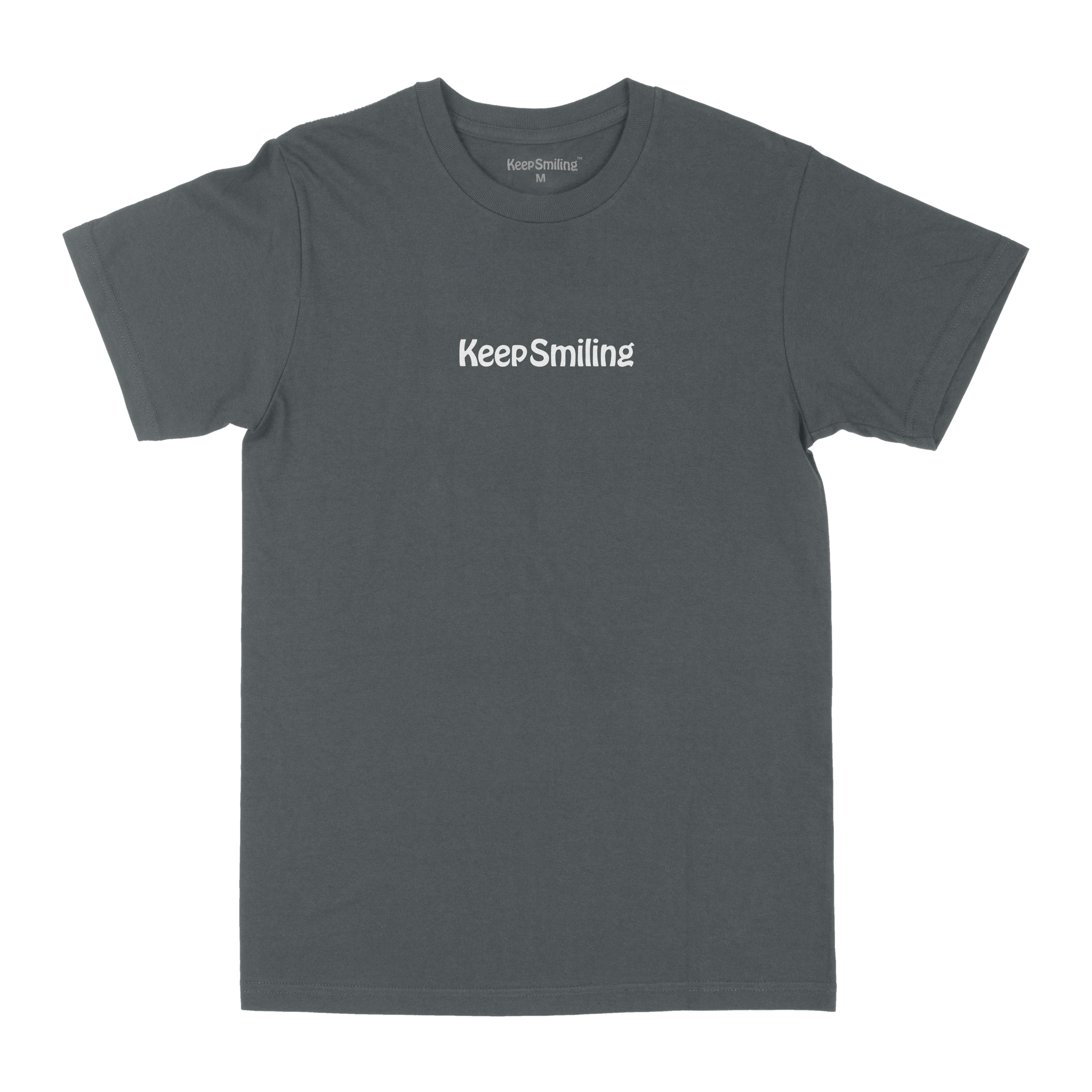 Keep Smiling Wordmark - T-Shirt (Subway Line)