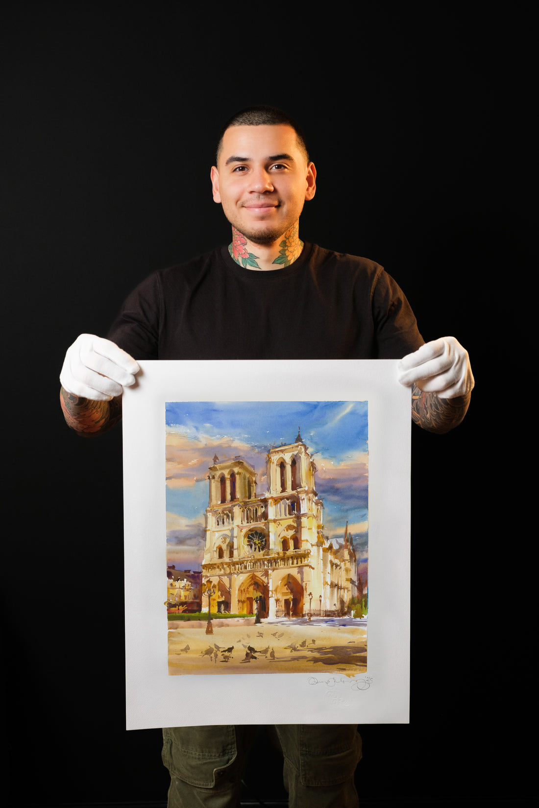 PARIS - NOTRE DAME REBORN - WATERCOLOR PRINT (LIMITED EDITION)