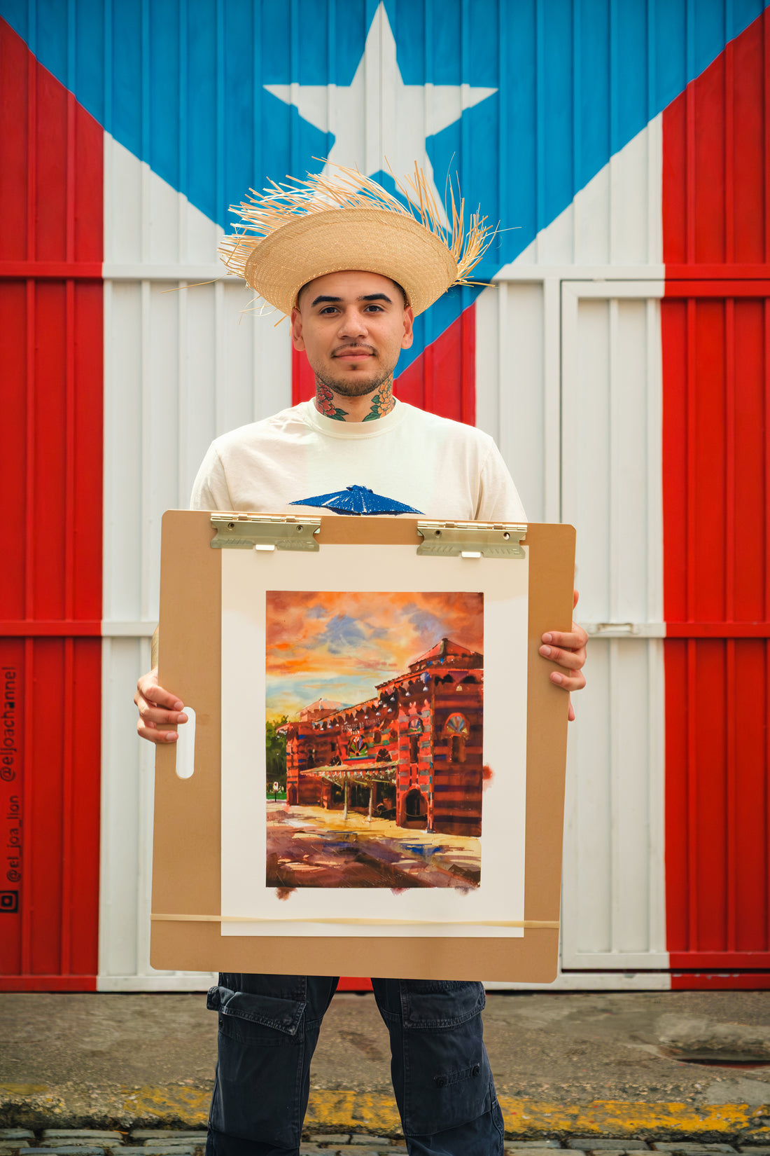 PUERTO RICO - PARQUE DE BOMBAS - WATERCOLOR PRINT (LIMITED EDITION)