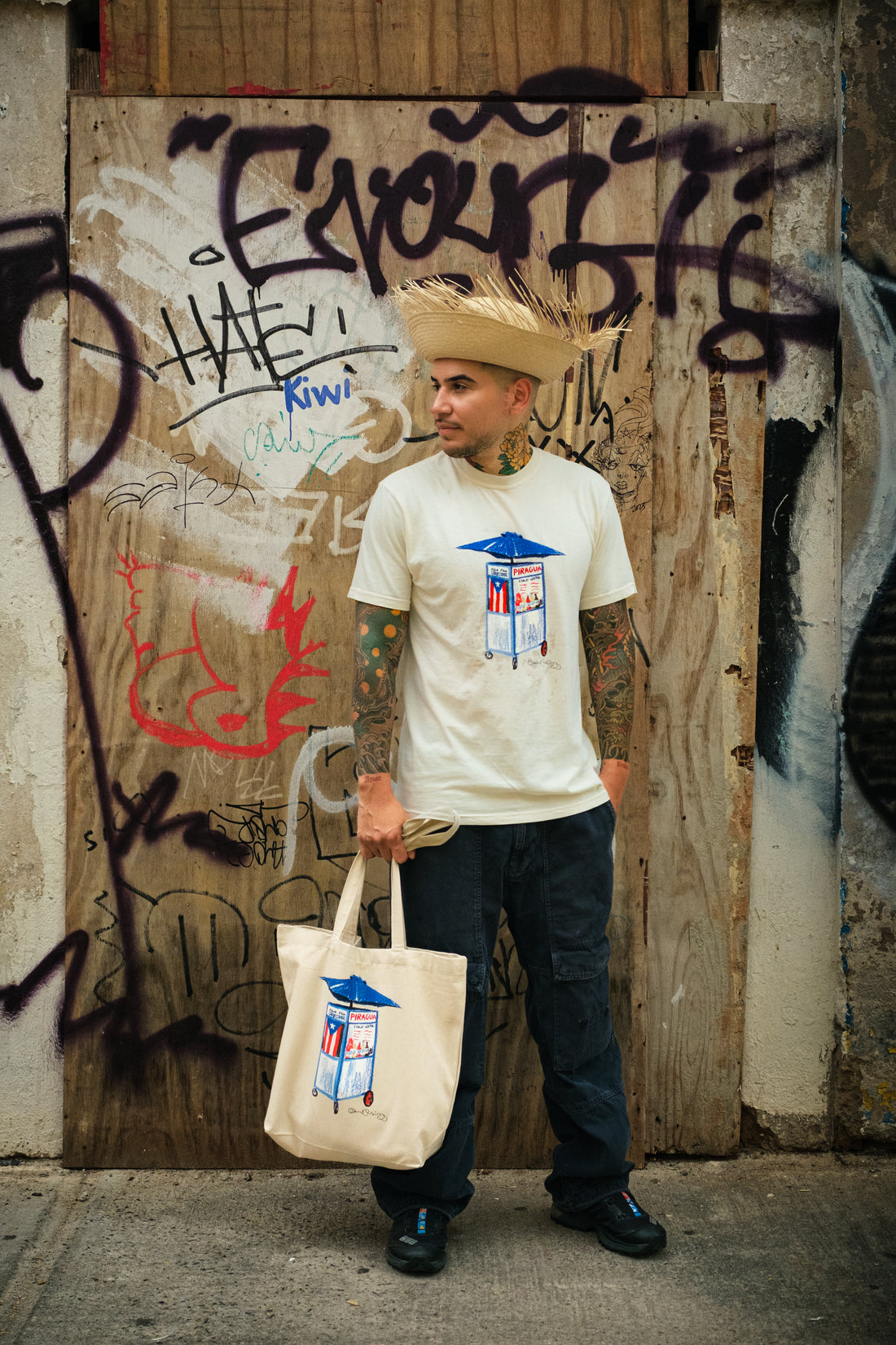 PUERTO RICO TOTE BAG - PIRAGUA CART