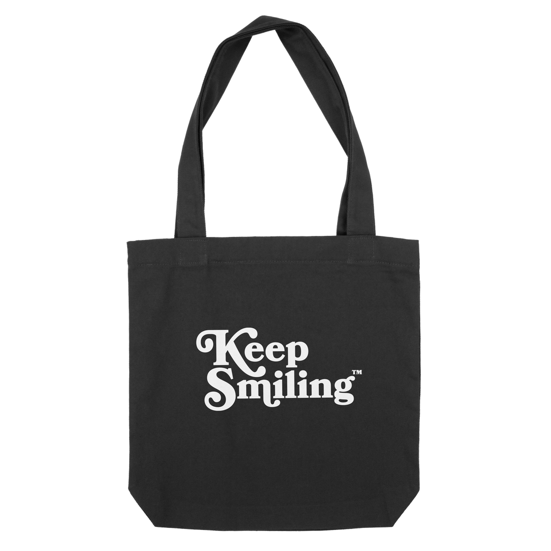 Keep Smiling Wordmark - Tote Bag